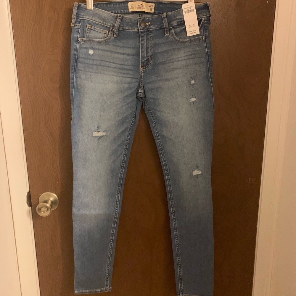 Retro Hollister Co. Light Super Skinny Jeans - Picture 5 of 6